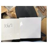 WHITE BLANCO TILE - 30 PIECES + 6" X 6"