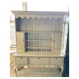 2 PIECE STEP BACK CUPBOARD 2 DOOR 2 DRAWERS 4