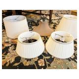 5 ASSORTED LAMP SHADES NEW