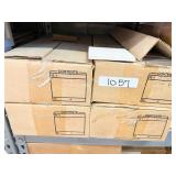 3.75" X 3.75" WHITE WALL TILE - 350 TILES