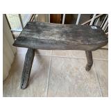 LOG BENCH 14" X 22" W X 11" D