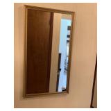 GOLD MIRROR 29.5 X 16.5"
