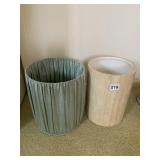 FAUX MARBLE WASTE CAN