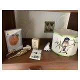 GROSSELL ITALY PLANTER, PLATE COVER, TIE BACK,