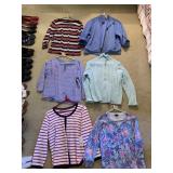 TALBOTS S COLORFUL SHIRT, LL BEAM LIME LARGE,