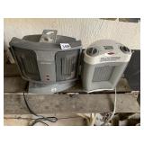 TWO SPACE HEATERS