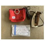TOTE, GLOVES, IRON