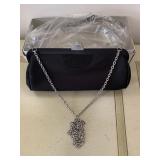 TALBOT EVENING BAG W/ CHAIR AND BEADED EDGE 9" X
