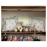 PATCHWORK BEARS AND TISSUE HOLDER