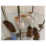 GLAZED SHOES ITALY, WOODEN MINIATURE SHOES