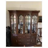 HARDEN CHERRY CHINA CABINET 78" X 83" X 15" - 3