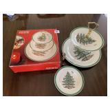 TIERED SPODE SERVING PLATE