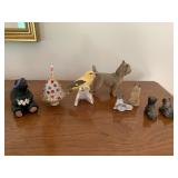 GOEBEL YELLOW BIRD, MINI TERROIRS, BLACK BEAR AND