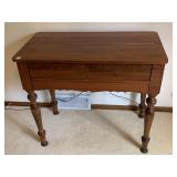 BEAUTIFUL SPINET DESK CHERRY WOOD 33" H X 38" W
