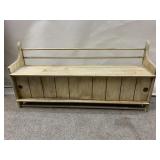 DECORATIVE SHELF 15" H X 30" W X 7" D