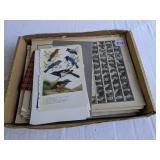 BOX OF PAPER EPHEMERA #20 FLORAL FRAMEABLE PRINTS