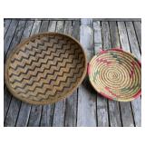 TWO BASKET BOWLS
