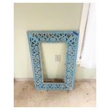 WOODEN DECORATIVE FRAME, 25" X 38"