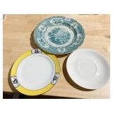 ORIENTAL WR PLATE, WEDGWOOD, MEITO PLATES
