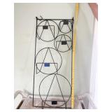 HANGING DISPLAY RACK, METAL