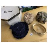 VINTAGE HATS AND PENNYS BOX