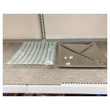 SQUARE SERVING TRAYS, AMBIANCE DIVIDED DISH,