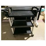 CAMBRO 3 TIER ROLLING CART