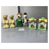 VINTAGE SALT AND PEPPER SHAKERS