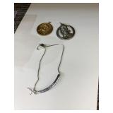 RELIGIOUS PENDANTS, BRACELET