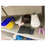 WALLETS, GRAVY BOAT, ETC.