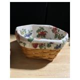 LONGABERGER BASKET 9" DIAMETER