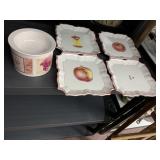ITALY SQUARE PLATES ETC.