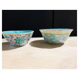 ORIENTAL STYLE BOWLS 2" H