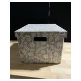 COVERED BOX 10.5" H X 17" W X 13.25" D