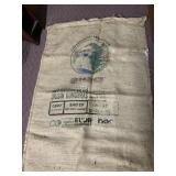 COFFEE BURLAP SACK