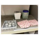 DECORATIVE STONES, STAR CANDLES, ETC.