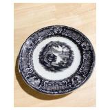 8" PLATE WASHINGTON VASE PODMORE & WALKER