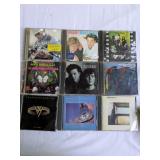 GROUP OF CDï¿½S IRON BUTTERFLY VAN HALEN DIRE