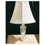 CRYSTAL LAMP 20" H