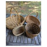 GROUP OF BASKETS