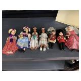 VINTAGE COSTUME DOLLS