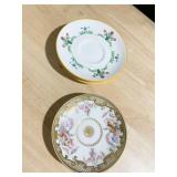 WEDGWOOD SAUCERS, COPELAND SMALL PLATE