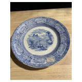 MAYER PLATE 8.5" FLORENTINE DESIGN CA 1843-1855