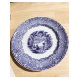 PLATE WEDGWOOD PEARL STONE WARE VENUS DESIGN