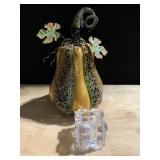 PUMPKIN BATTERY OPERATED, CANDLE HOLDER IRELAND