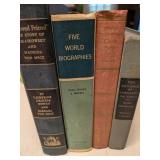 OLD BOOKS GREAT POETS BIOGRAPHIES DA VINCI 1955