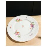 COALPORT PLATE 11" CAUGHEY SPRAYS DESIGN