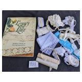 IDENTIFY ANTIQUE LACES BOOK DUSTJACKET