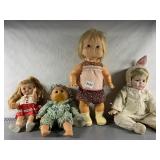 VINTAGE DOLLS, ONE BATTERY OPERATED MATTEL, 1