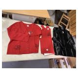 NEW DENIM AND COMPANY 1X JACKET ANIMAL PRINT TRIM
